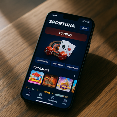 Sportuna - Mobilā versija
